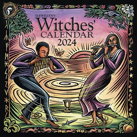 Witch calendar 2024